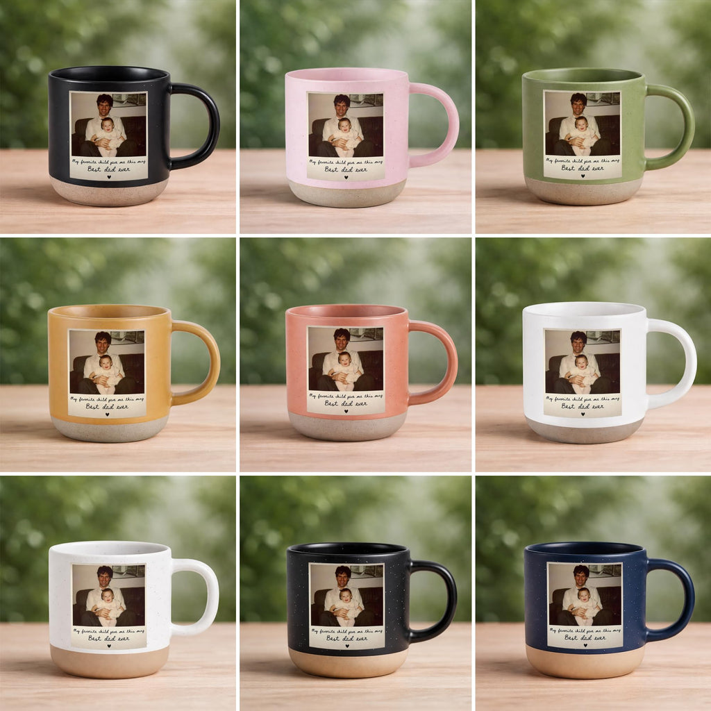 Personalized Coffee Mug with Vintage Photo, Custom 12oz Coffee Cup, Unique Gift for Mom Dad Family, Memorial Gift, Photo Mug Custom