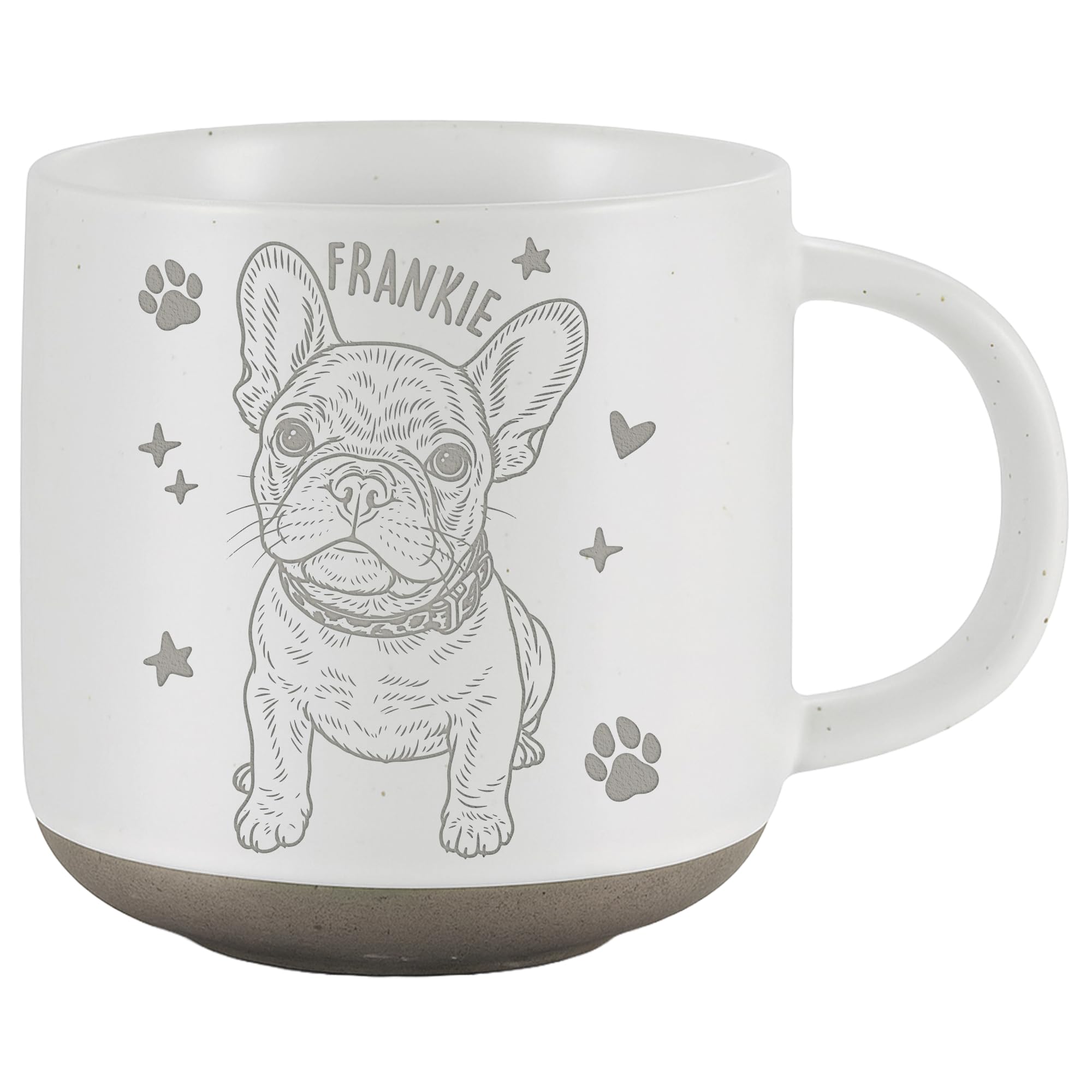 Custom Pet Engraved Mug - Personalized Ceramic Coffee Cup with Dog or Cat Photo and Name, Memorial Gift, Unique Pet Lover Keepsake
